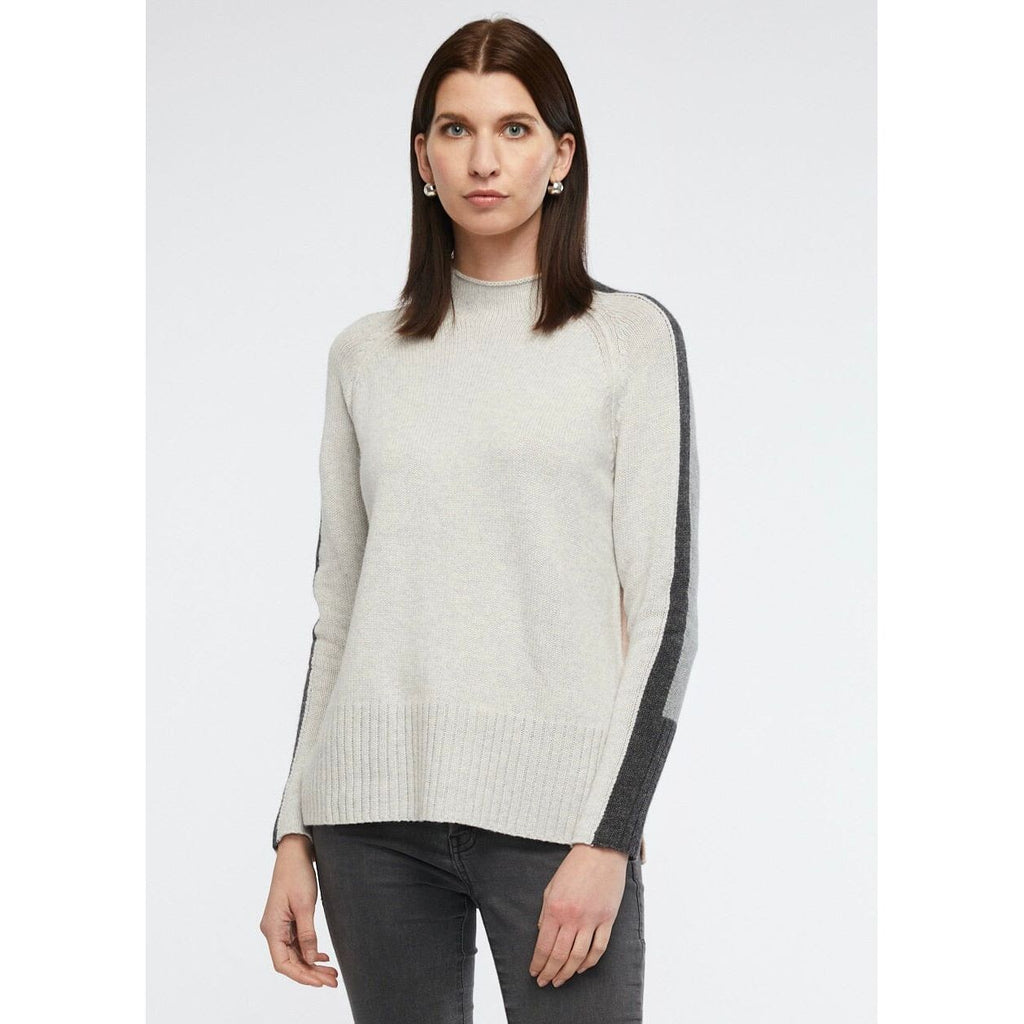 ZAKET AND PLOVER INTARSIA FUNNEL NECK WOOLSTATION - CLOTHING ZAKET AND PLOVER 