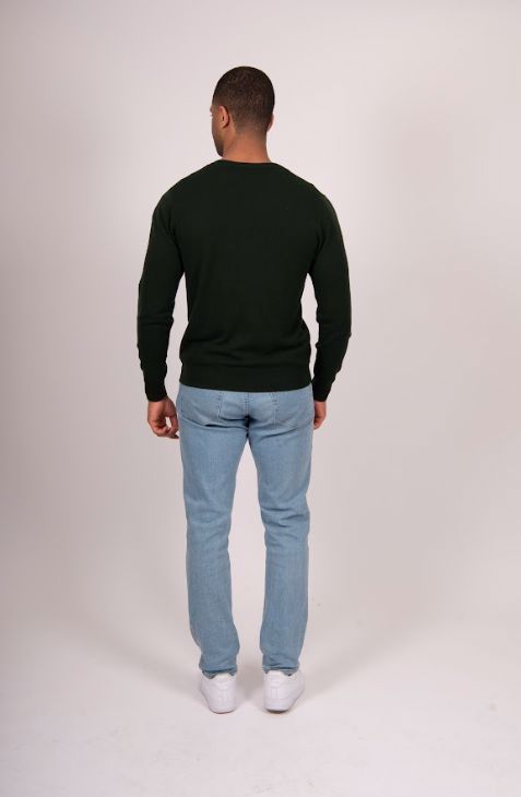 BRIDGE AND LORD ESSENTIAL VEE NECK PULLOVER WOOLSTATION - CLOTHING BRIDGE AND LORD 