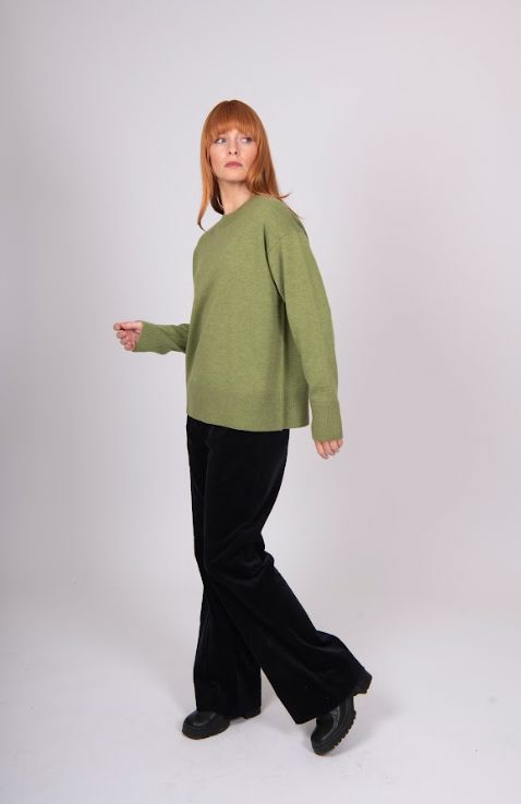 BRIDGE AND LORD RELAXED BOXY PULLOVER WOOLSTATION - CLOTHING BRIDGE AND LORD 