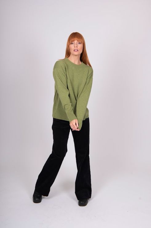 BRIDGE AND LORD RELAXED BOXY PULLOVER WOOLSTATION - CLOTHING BRIDGE AND LORD 