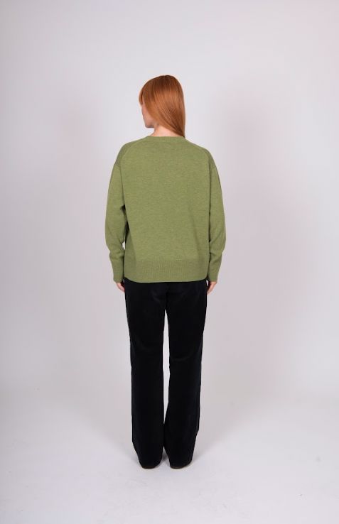 BRIDGE AND LORD RELAXED BOXY PULLOVER WOOLSTATION - CLOTHING BRIDGE AND LORD 