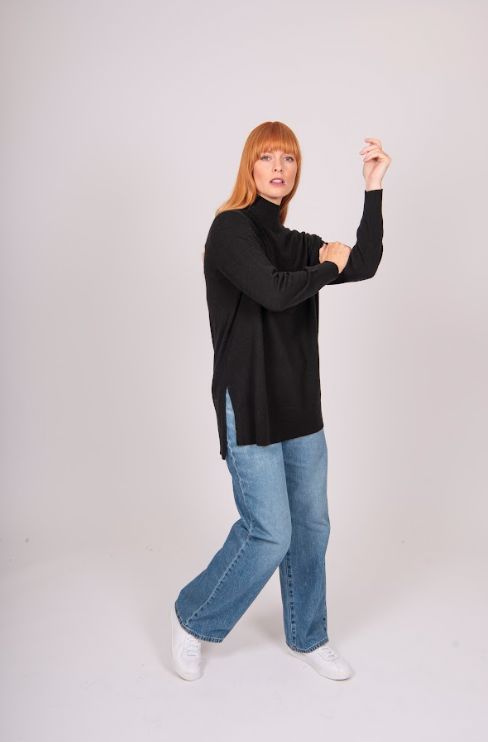 BRIDGE AND LORD TURTLE NECK TUNIC WOOLSTATION - CLOTHING BRIDGE AND LORD 