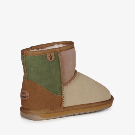 EMU KIDS WALLABY MINI PATCHWORK BOOT SHOE SHOP - UGGS BOOTS EMU 