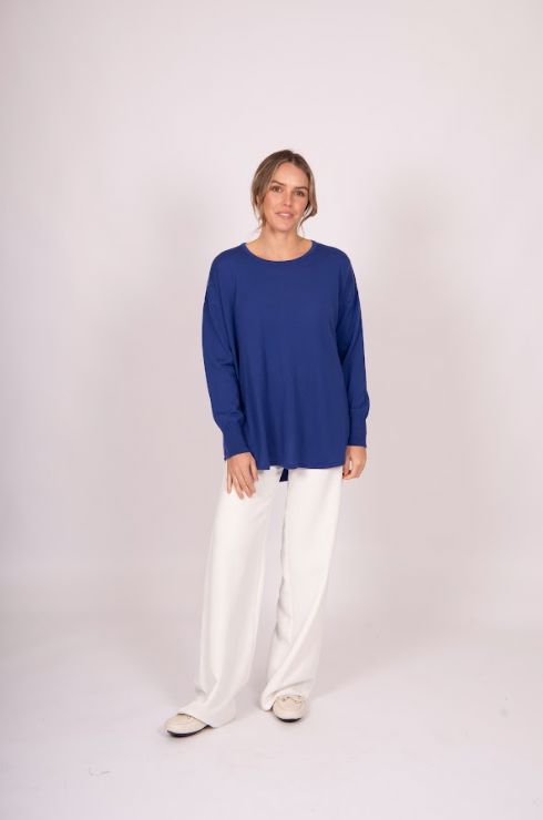 FIELDS PULLOVER WITH VERIGATED RIB COLLAR WOOLSTATION - CLOTHING FIELDS 