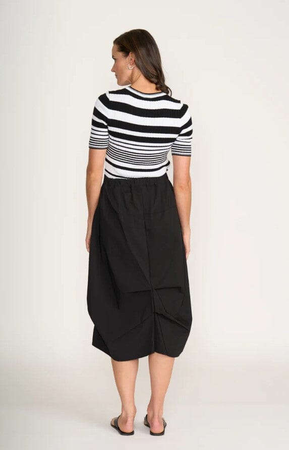 FOIL IN TUCKS SKIRT WOOLSTATION - CLOTHING FOIL 