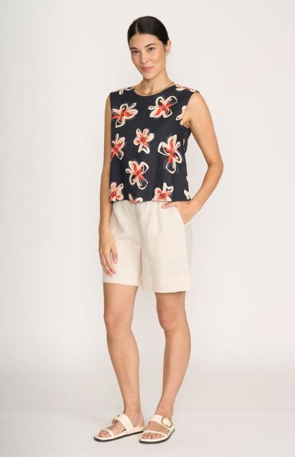 FOIL IT'S ONLY NATURAL TOP WOOLSTATION - CLOTHING FOIL 10 FLOWER DOODLE 