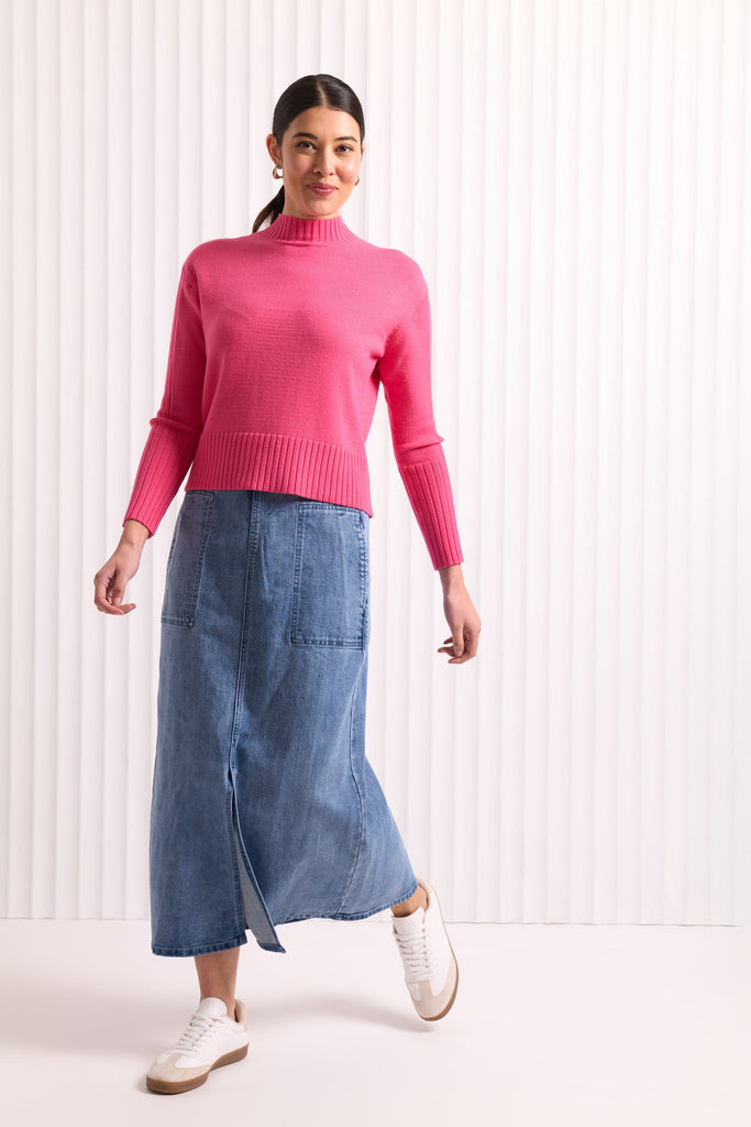 FOIL JEAN AND TONIC SKIRT WOOLSTATION - CLOTHING FOIL 