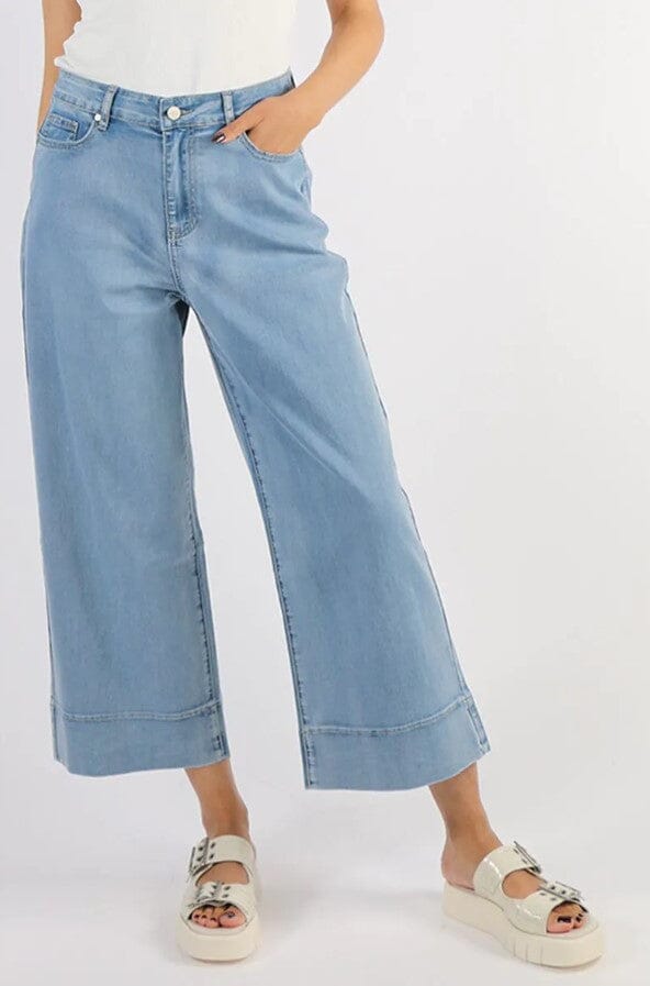 FOIL JEAN QUEEN CROP PANTS WOOLSTATION - CLOTHING FOIL 