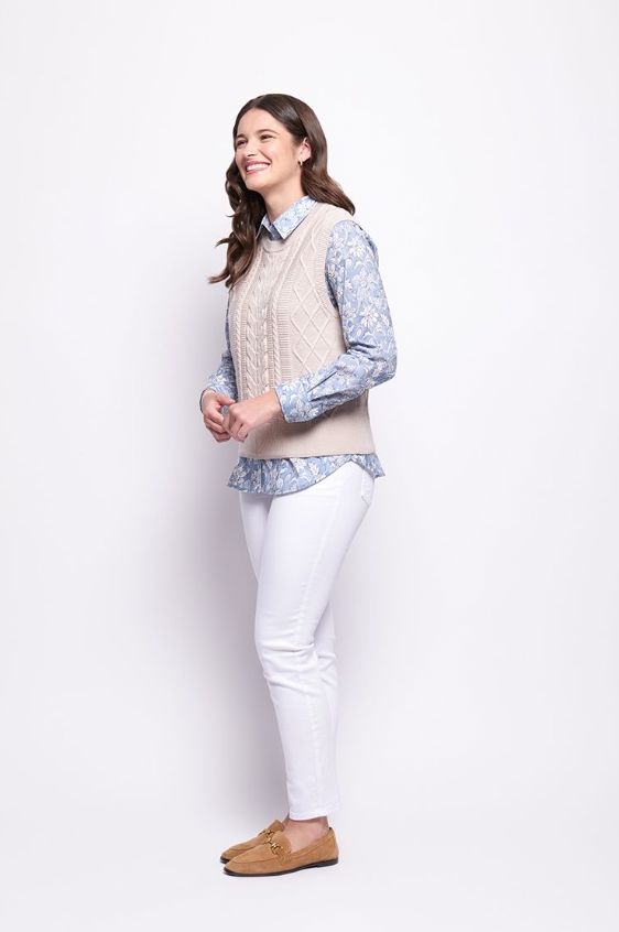 FOIL PLOT TWIST VEST WOOLSTATION - CLOTHING FOIL 