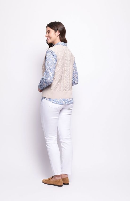 FOIL PLOT TWIST VEST WOOLSTATION - CLOTHING FOIL 