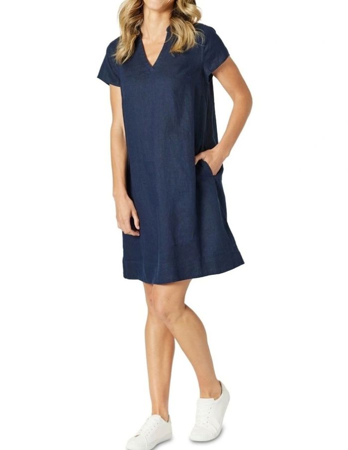 GORDON SMITH DELTA LINO DRESS WOOLSTATION - CLOTHING GORDON SMITH 