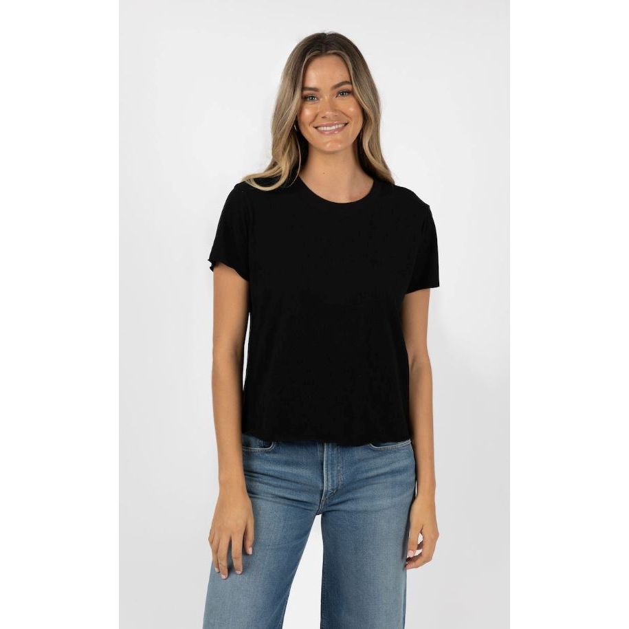 HUMIDITY BASIC TEE WOOLSTATION - CLOTHING HUMIDITY L BLACK 