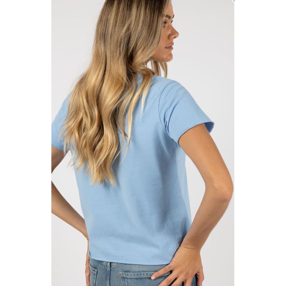 HUMIDITY BASIC TEE WOOLSTATION - CLOTHING HUMIDITY L Blue 