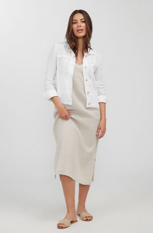 HUMIDITY BELLA LINEN JACKET WOOLSTATION - CLOTHING HUMIDITY 