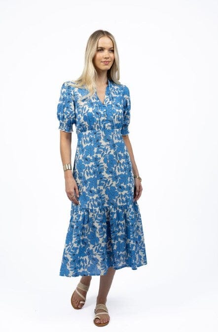 HUMIDITY FLEUR MIDI DRESS WOOLSTATION - CLOTHING HUMIDITY 