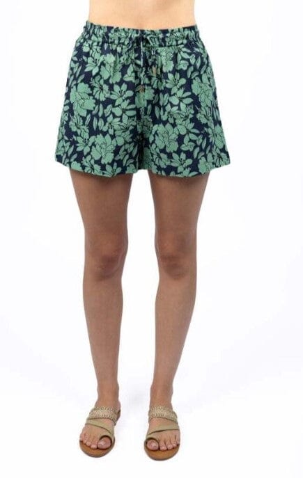 HUMIDITY FLEUR SHORT WOOLSTATION - CLOTHING HUMIDITY 10 MINT/NAVY 