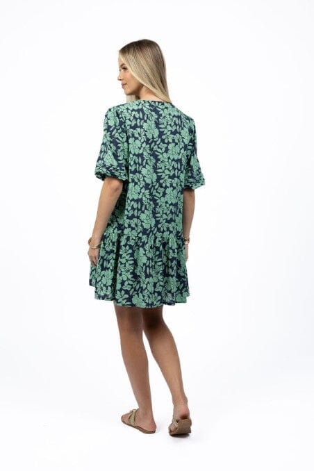 HUMIDITY FLEUR SMOCK DRESS WOOLSTATION - CLOTHING HUMIDITY 
