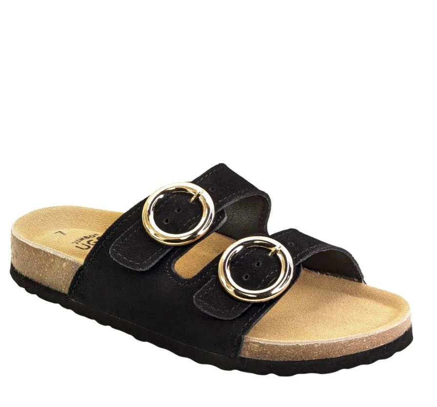 JUMBO UGG ARIEL SANDAL SHOE SHOP - UGGS BOOTS JUMBO UGG 10 BLACK 