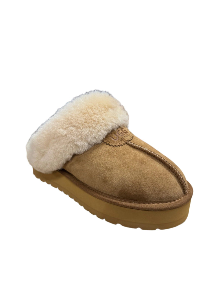JUMBO UGG PLATFORM SCUFF SHOE SHOP - UGGS BOOTS JUMBO UGG 