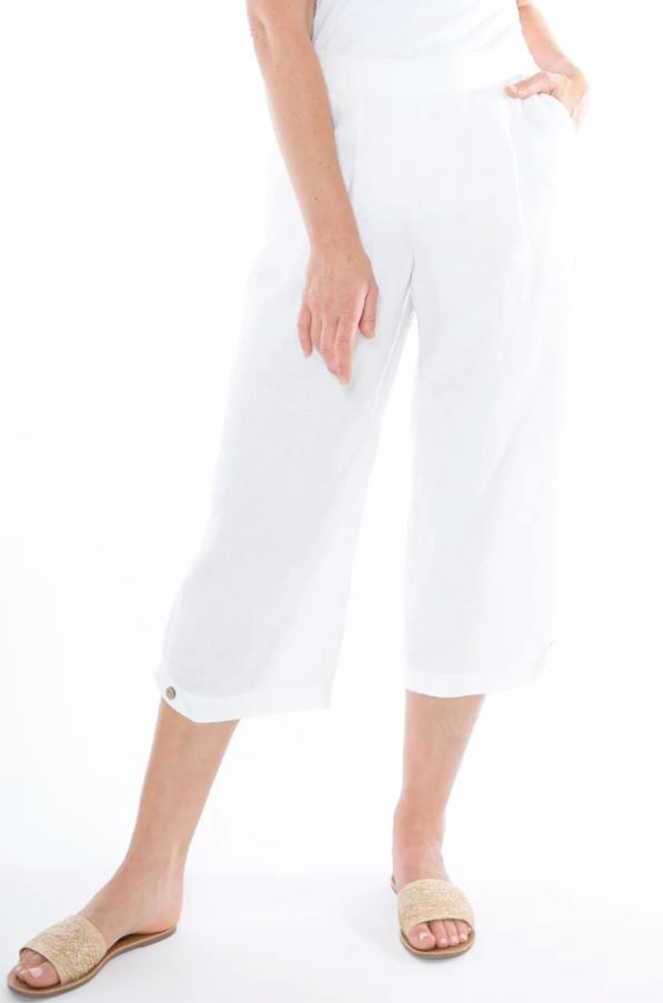 JUMP 3/4 PLEAT DETAIL PANT WOOLSTATION - CLOTHING JUMP 