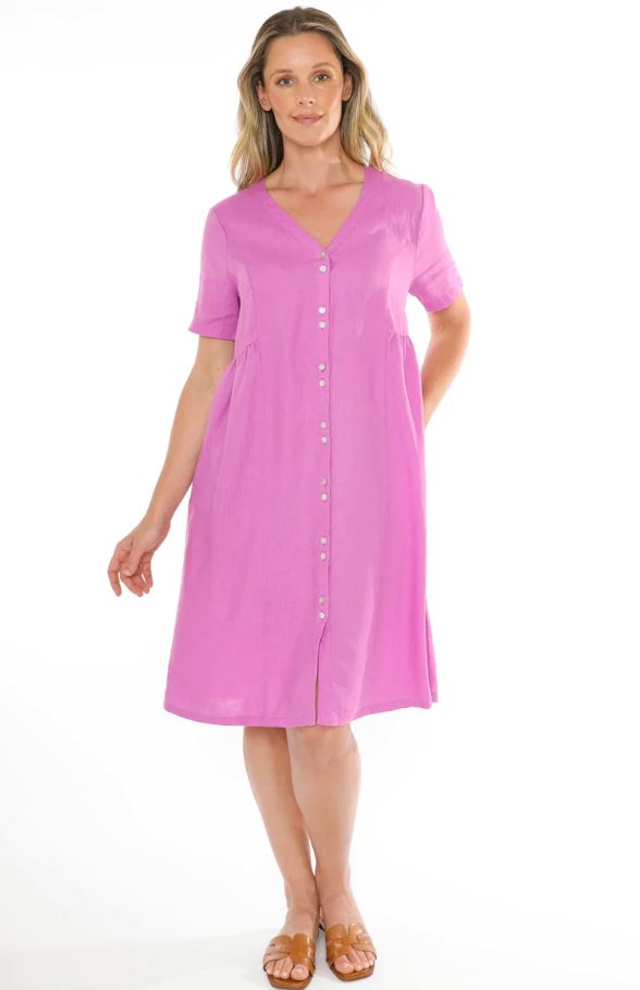 JUMP DOUBLE BUTTON DRESS WOOLSTATION - CLOTHING JUMP 