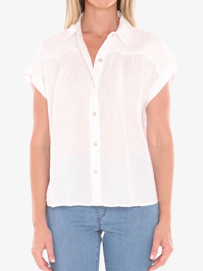 JUMP GATHER SS SHIRT WOOLSTATION - CLOTHING JUMP 