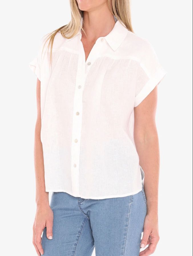 JUMP GATHER SS SHIRT WOOLSTATION - CLOTHING JUMP 