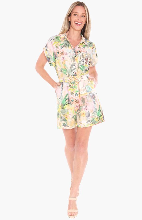 JUMP TIGER ISLAND PLAYSUIT WOOLSTATION - CLOTHING JUMP 