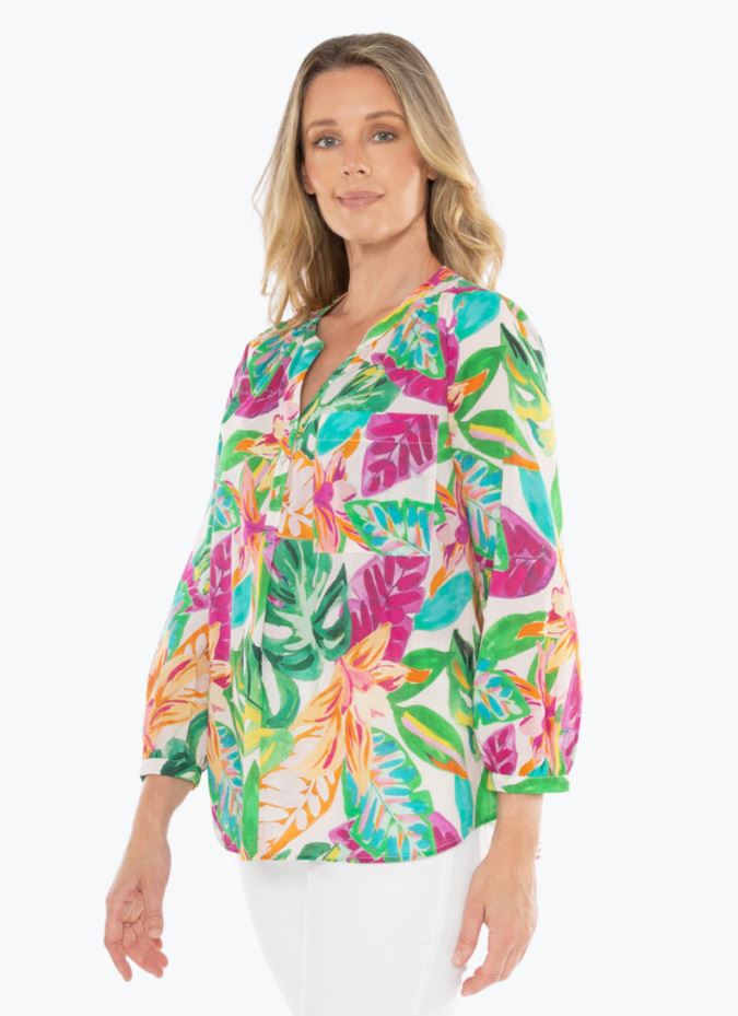 JUMP TROPICANA VOILE TOP WOOLSTATION - CLOTHING JUMP 