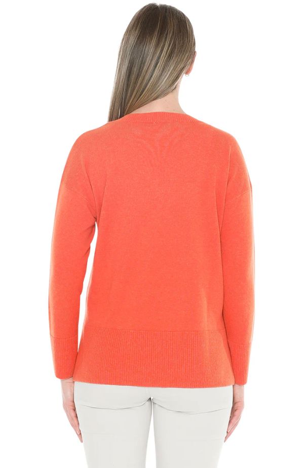 JUMP V NECK RIB DETAIL PULLOVER WOOLSTATION - CLOTHING JUMP 