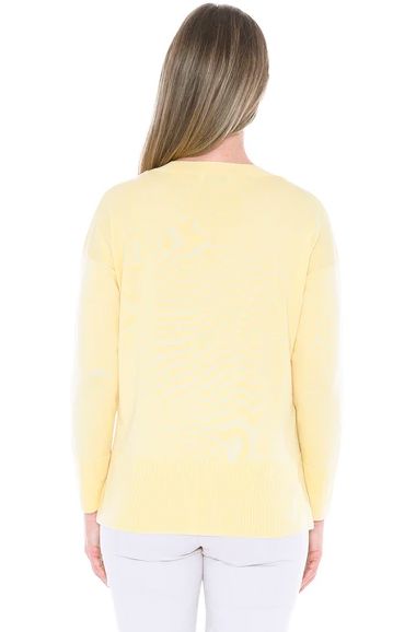 JUMP V NECK RIB DETAIL PULLOVER WOOLSTATION - CLOTHING JUMP 