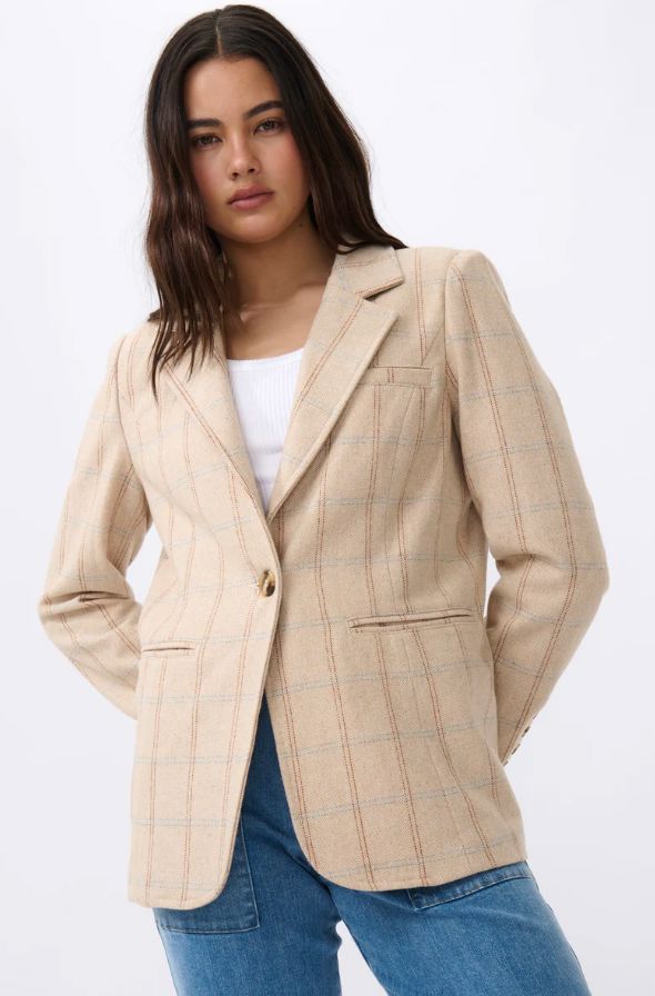 KIREINA ADDISON BLAZER WOOLSTATION - CLOTHING KIREINA 