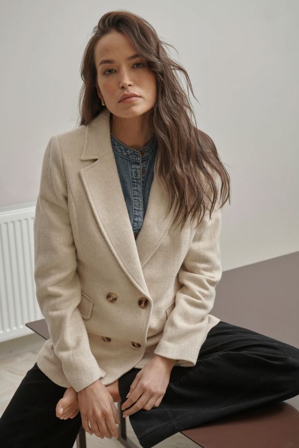 KIREINA AMAYA JACKET WOOLSTATION - CLOTHING KIREINA 