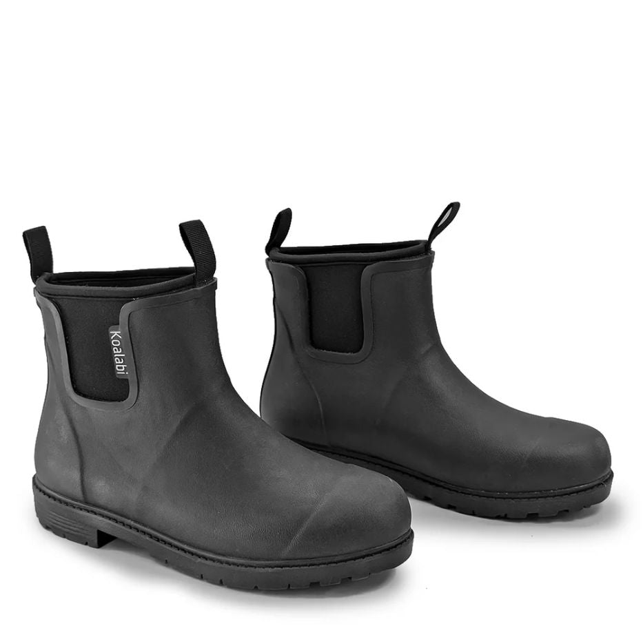 KOALABI RIVER GUMBOOT SHOE SHOP - SHOES KOALABI 10 BLACK 