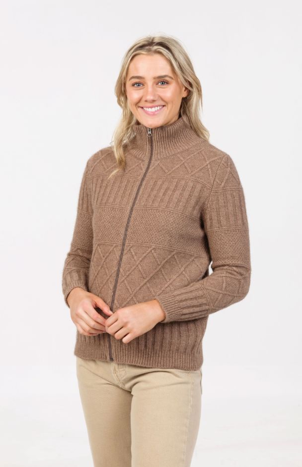 NATIVE WORLD CROSS STITCH JACKET WOOLSTATION - CLOTHING MKM 