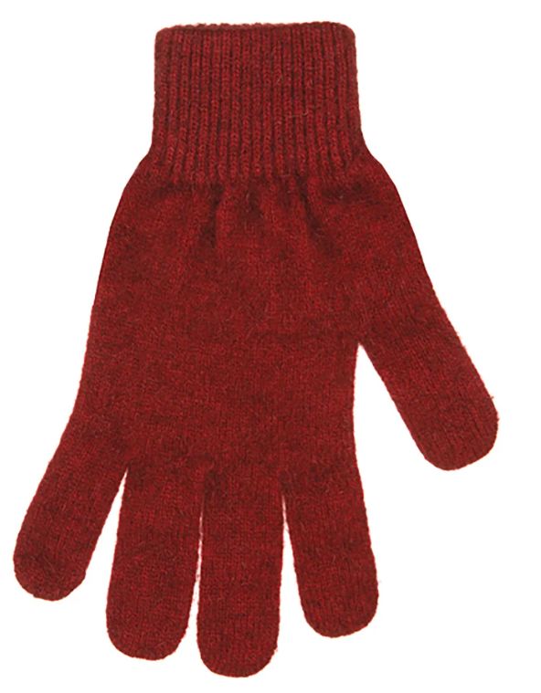 NATIVE WORLD PLAIN GLOVE WOOLSTATION - ACCESSORIES NATIVE WORLD L BERRY 