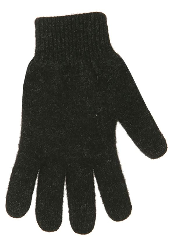 NATIVE WORLD PLAIN GLOVE WOOLSTATION - ACCESSORIES NATIVE WORLD L CHARCOAL 