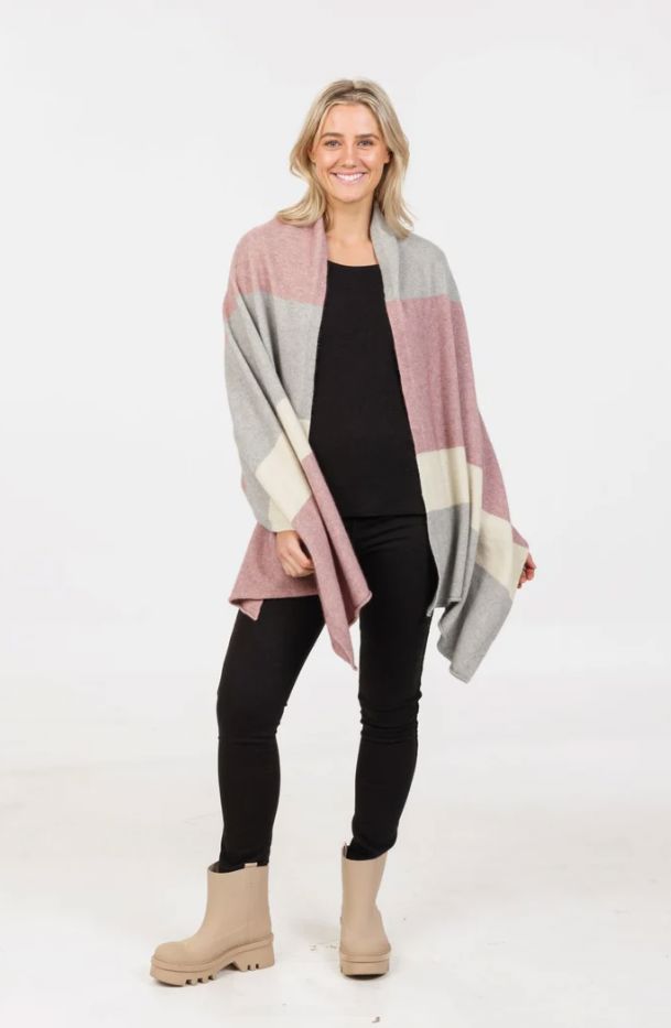 NATIVE WORLD TRAVEL WRAP WOOLSTATION - CLOTHING MKM LILY 