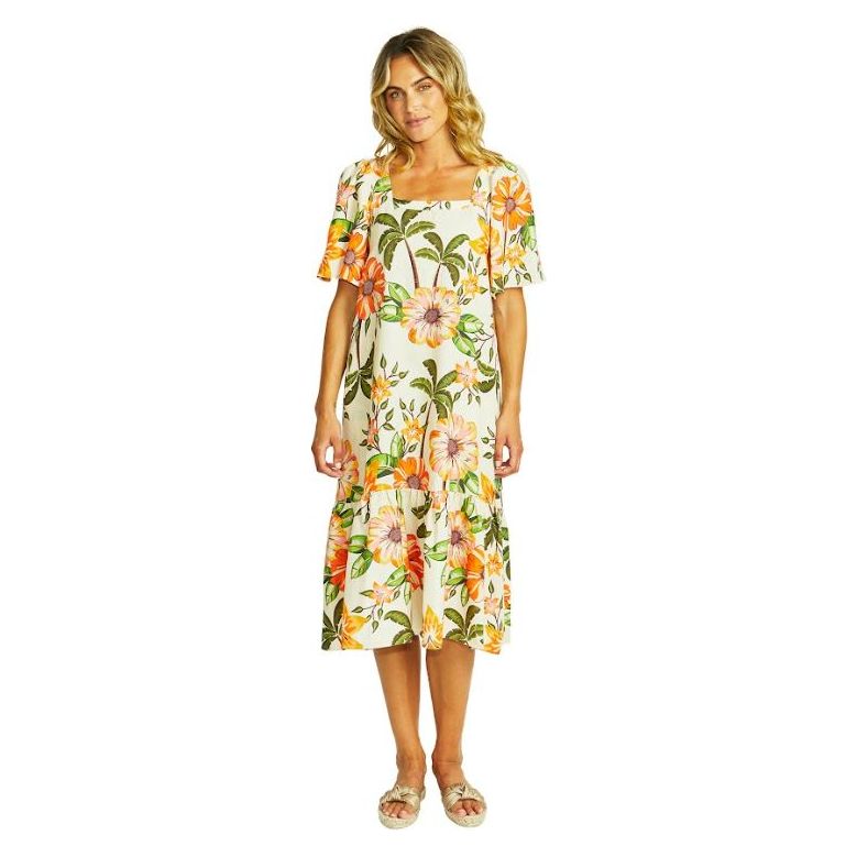 PINGPONG IPANEMA SQUARE DRESS WOOLSTATION - CLOTHING PINGPONG 