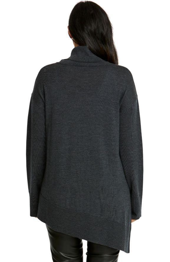 PINGPONG MERINO ASYMMETRIC PULLOVER WOOLSTATION - CLOTHING PINGPONG 