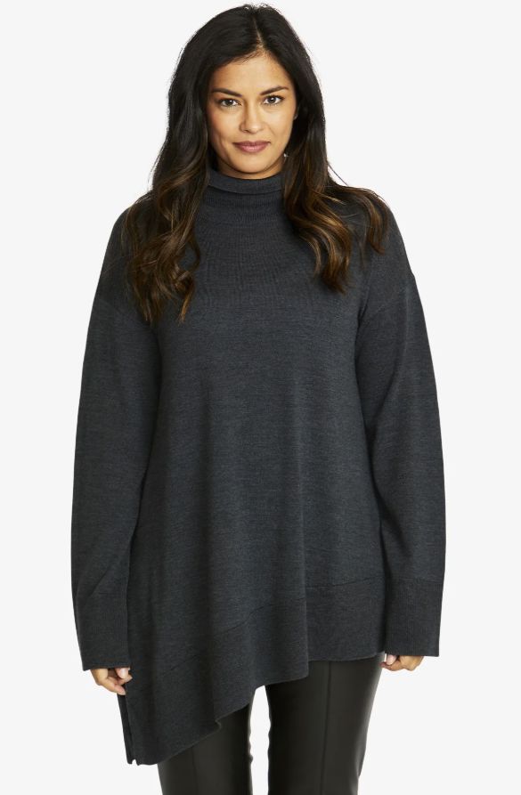 PINGPONG MERINO ASYMMETRIC PULLOVER WOOLSTATION - CLOTHING PINGPONG 