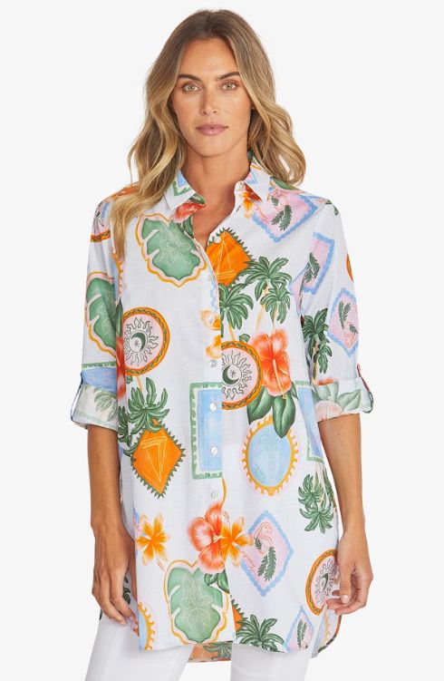 PINGPONG TAHITI TUNIC SHIRT WOOLSTATION - CLOTHING PINGPONG 