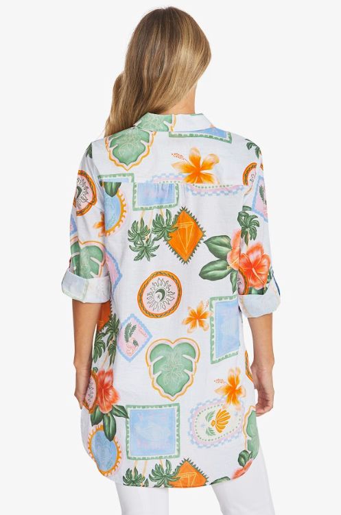 PINGPONG TAHITI TUNIC SHIRT WOOLSTATION - CLOTHING PINGPONG 