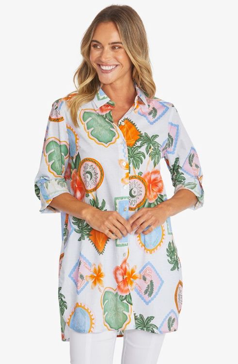 PINGPONG TAHITI TUNIC SHIRT WOOLSTATION - CLOTHING PINGPONG 