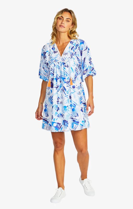 PINGPONG TIA WAIKIKI DRESS WOOLSTATION - CLOTHING PINGPONG 