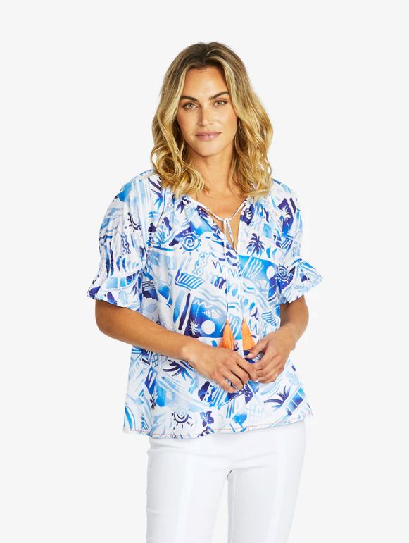 PINGPONG TIA WAIKIKI TOP WOOLSTATION - CLOTHING PINGPONG 