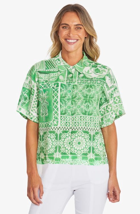 PINGPONG TROPICANA SHIRT WOOLSTATION - CLOTHING PINGPONG 