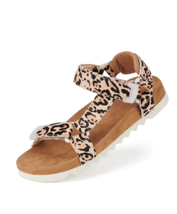 ROLLIE SANDAL TOOTH WEDGE LEOPARD SANDAL SHOE SHOP - SHOES ROLLIE 