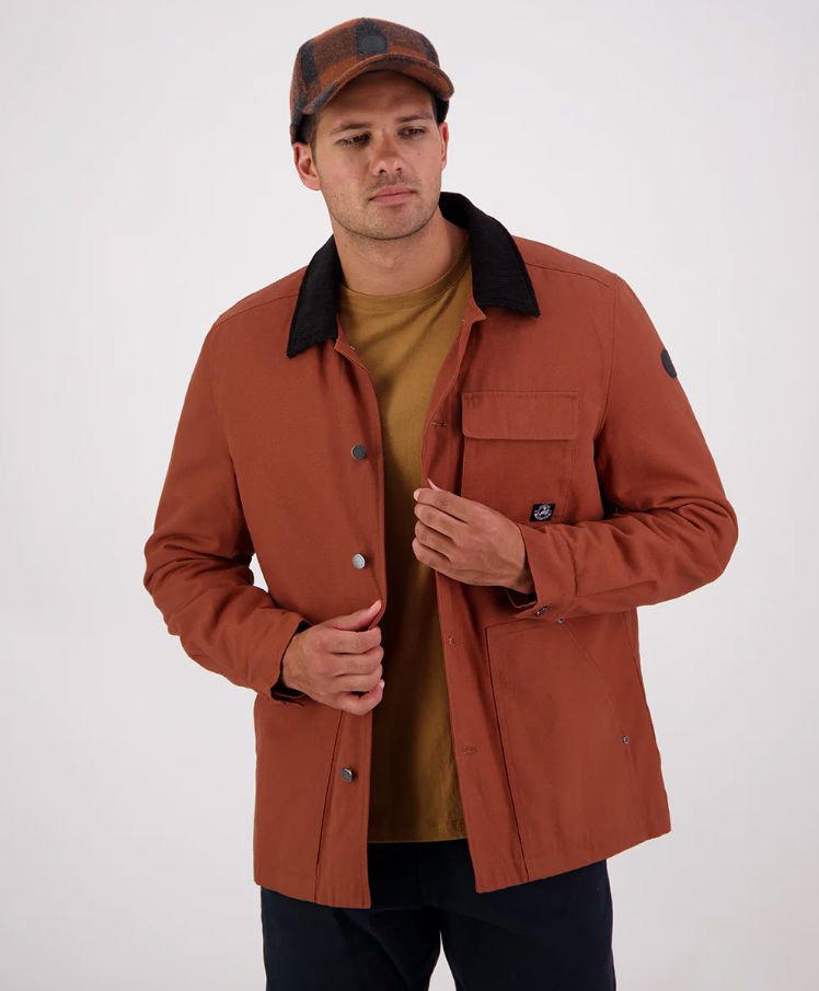 SWANNDRI BARRYTOWN V3 CANVAS JACKET WOOLSTATION - CLOTHING SWANNDRI 