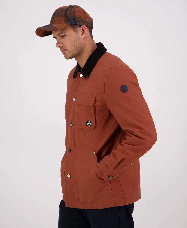 SWANNDRI BARRYTOWN V3 CANVAS JACKET WOOLSTATION - CLOTHING SWANNDRI 